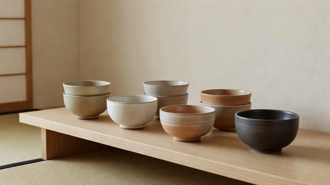くすみ色の手作り陶芸コレクション